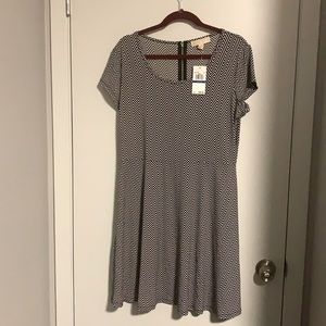 NWT MK short sleeve dress XL
